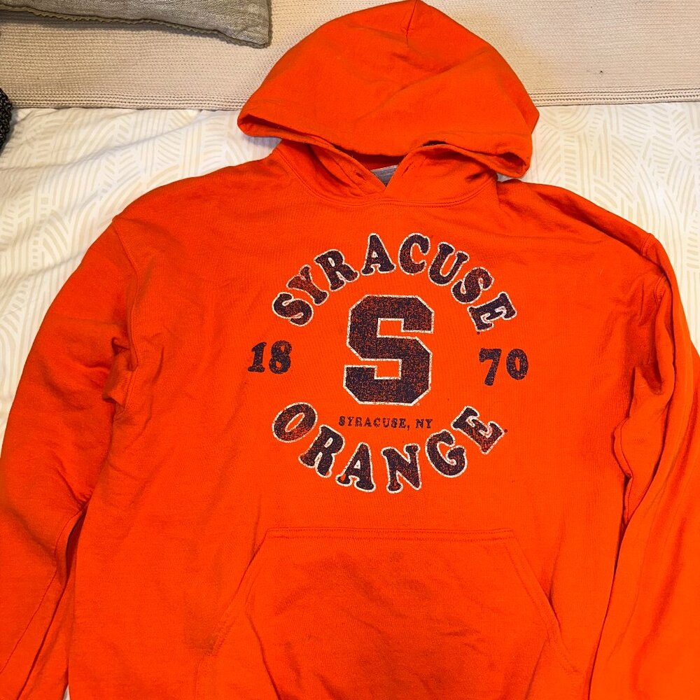 Syracuse hoodie in class cuse orange